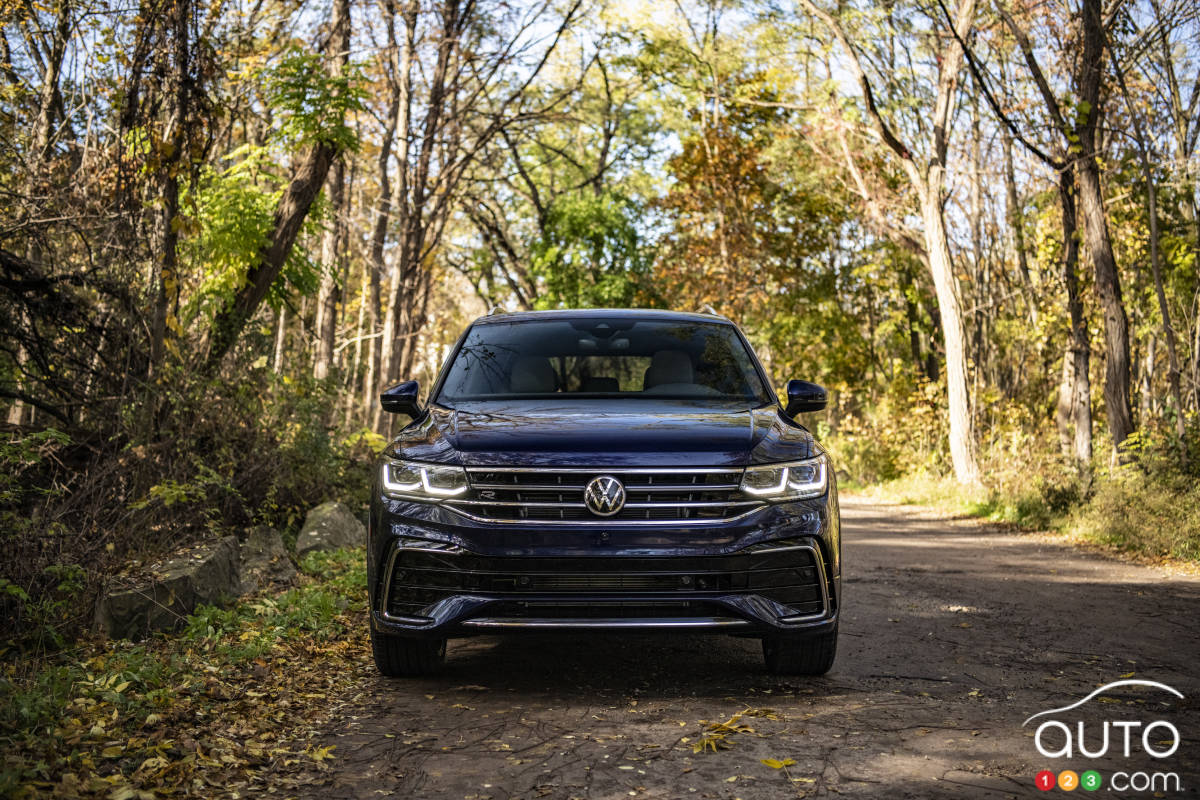 Volkswagen Tiguan R-Line 2022, avant